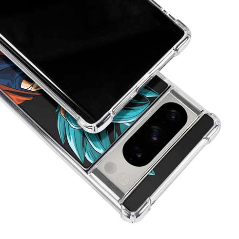Dragon Ball Super Goku Google Pixel 8 Pro Clear Case